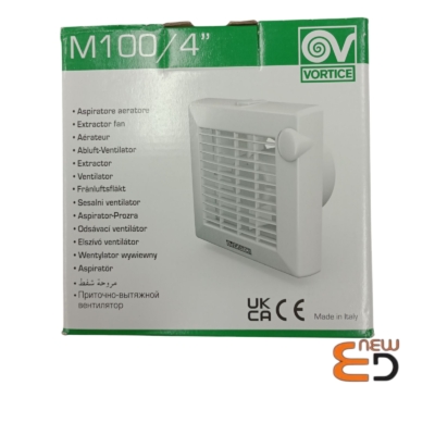 ASPIRATORE ELICOIDALE DA MURO M100/4 11201 VORTICE