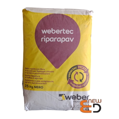 WEBERTEC RIPARAPAV NERO KG 25  WEBER (60)