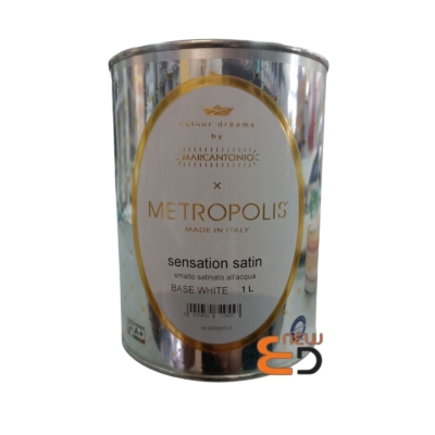 SENSATION SATIN BIANCO 1 LT SMALTO SATINATO ALL'ACQUA IVAS