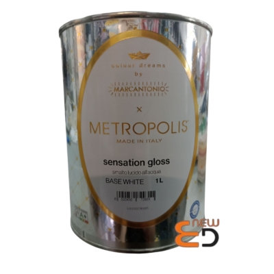 SENSATION GLOSS BIANCO 1 LT SMALTO ALL'ACQUA IVAS