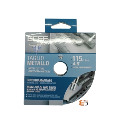 DISCO DIAMANTATO 115 TAGLIO METALLO ECEF