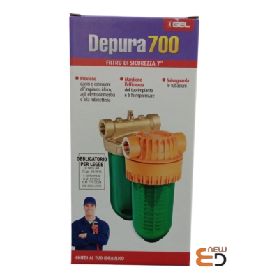 DEPURA 700 FILTRO 7" 3/4 15 BAR