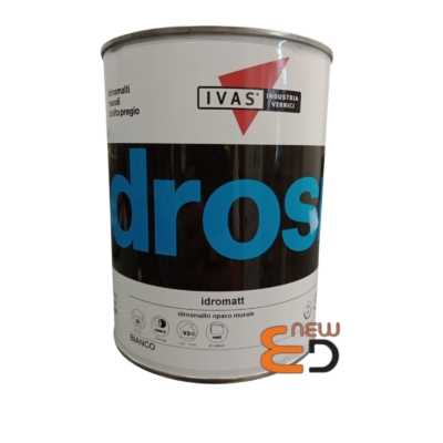 IDROMATT BIANCO 1LT IDROSMALTO OPACO MURALE IVAS