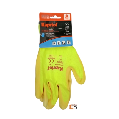 GUANTI POWER GRIP GIALLO 10