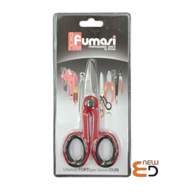 FORBICI ELETTRICISTA INOX BICOLORE FUMASI 145MM