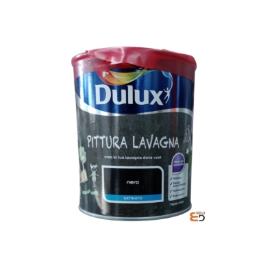 PITTURA LAVAGNA 0,75L DULUX NERO SATINATO
