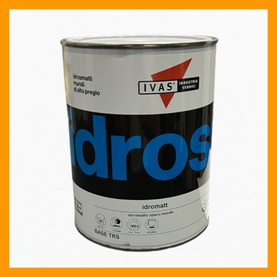 IDROMATT COLORATO 5LT IDROSMALTO OPACO MURALE IVAS