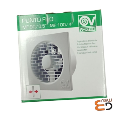 ASPIRATORE ELICOIDALE DA MURO D.90/3.5 PUNTO FILO 11122  VORTICE