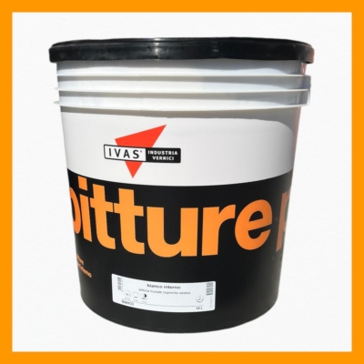 BIANCO INTERNO 14 LT PITTURA OPACA MURALE COPRENTE OPACA IVAS