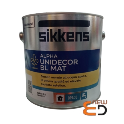 ALPHA UNIDECOR BL MAT BCO L.2.5  SIKKENS