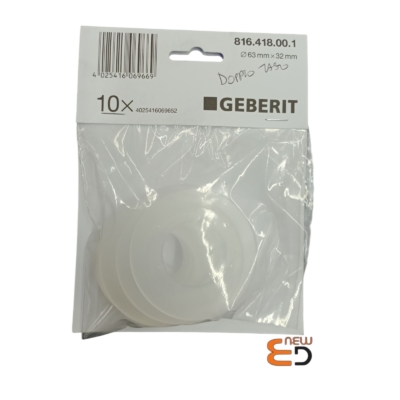 GUARNIZ.X CAMP.DOPPIO TASTO 63X32 816.418.00.GEBERIT