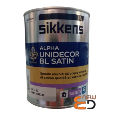 ALPHA UNIDECOR BL SAT BCO LT 1   SIKKENS