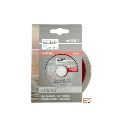 DISCO DIAMANTATO 115 GRES COD. 194115 DFL ECEF