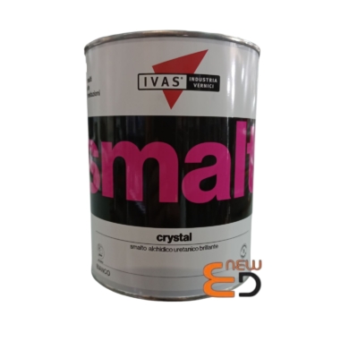 CRYSTAL BIANCO LUCIDO 1 LT SMALTO A SOLVENTE IVAS