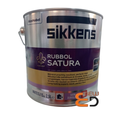 RUBBOL SATURA PLUS BIANCO  LT 2.5  SIKKENS