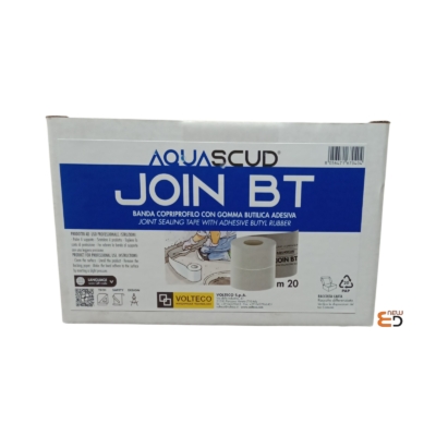 AQUASCUD JOIN BT BANDA COPRIPROFILO CON GOMMA ADESIVA AL ML VOLTECO (ML20)