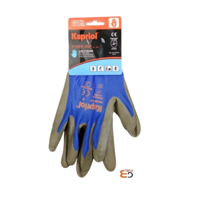 GUANTI POWER GRIP BLU/GRIGIO 10