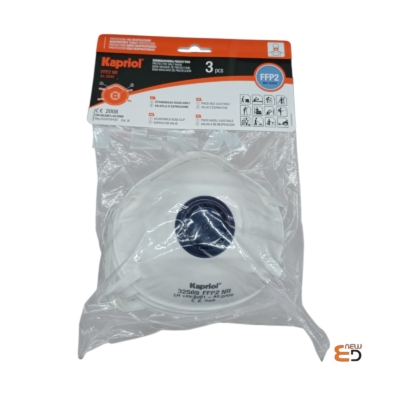 SET 3PZ MASCHERINE FFP2 C/VALVOLA