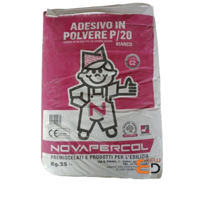 P20 COLLANTE C2E BIANCA 25KG NOVAPERCOL