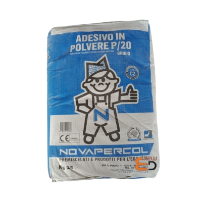 P20 COLLANTE C2E GRIGIA 25KG NOVAPERCOL