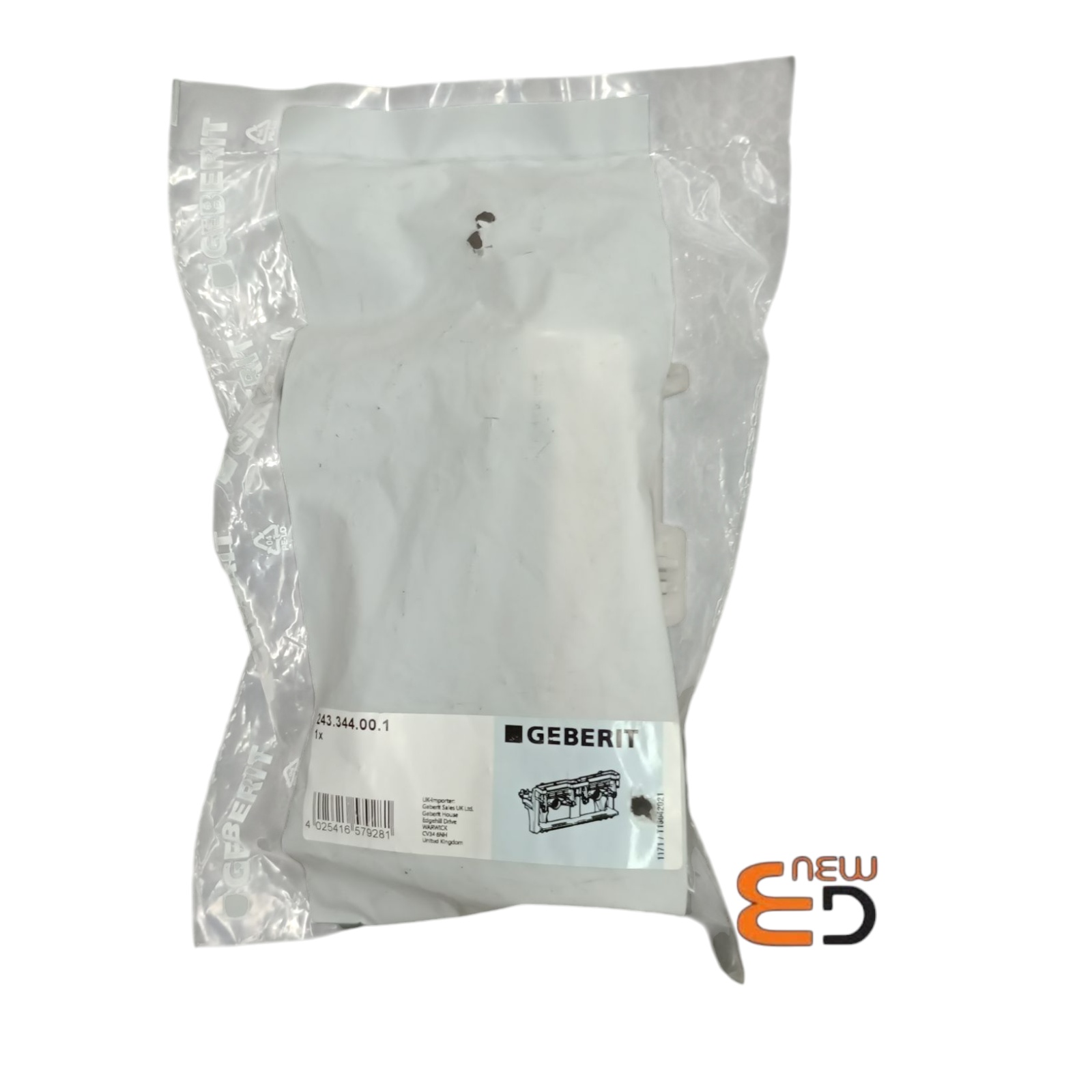 SUPP.TWICO PER SIGMA8 243.344.00.1 GEBERIT
