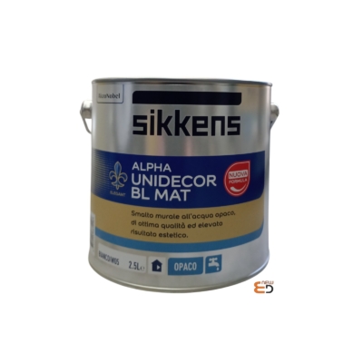 ALPHA UNIDECOR BL MAT BCO L.2.5 SIKKENS