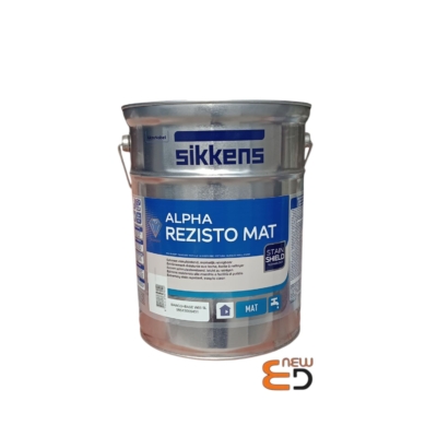 ALPHA REZISTO MATT BIANCO 5LT SIKKENS